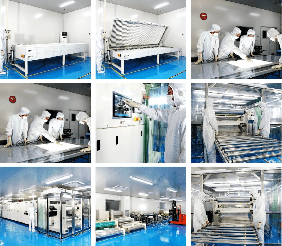 ElevatoX factory floor with automated winding lines